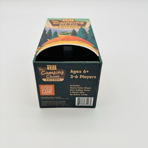 NOT IT ! The CAMPING CHAOS Edition. Dice Game. New. Sealed. 2021 - Picture 6 of 13